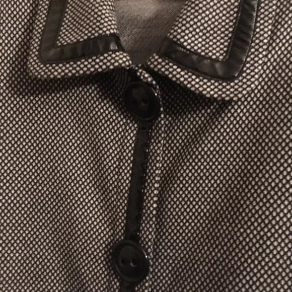 FrankWalder jersey top,patent leather trimming - Picture 2 of 2